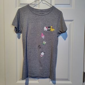 Sanrio x Lootcrate Hello Kitty & friends tee XS